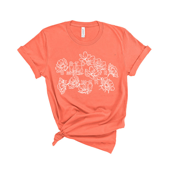 Stop & Smell The Flowers - Unisex Fit T-Shirt