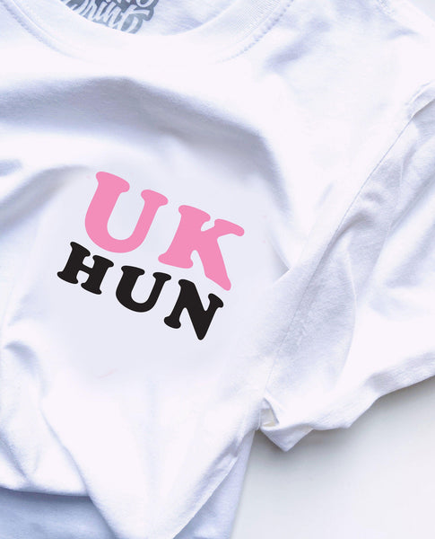 UK HUN - Chest Print - Unisex T-Shirt-All Products-Kelham Print