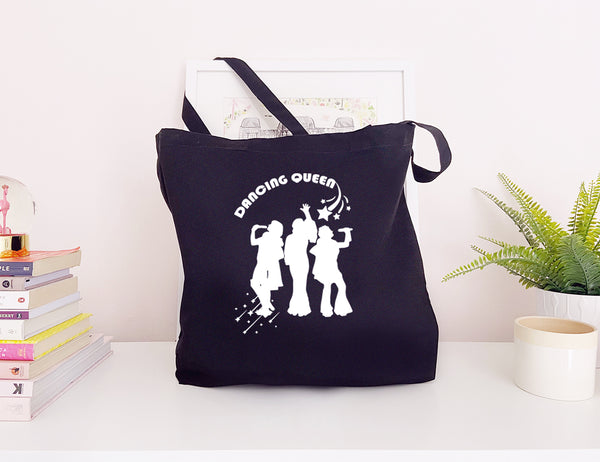 Dancing Queen - Large Canvas Tote Bag