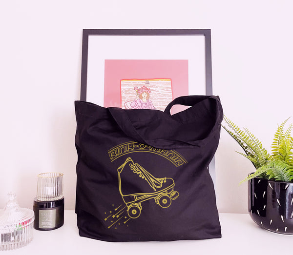 Rinkomania - Large Canvas Tote Bag