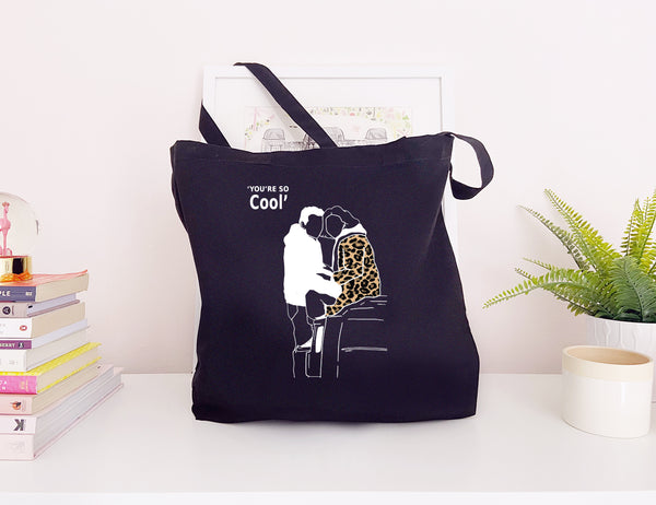 You're So Cool - Large Canvas Tote Bag