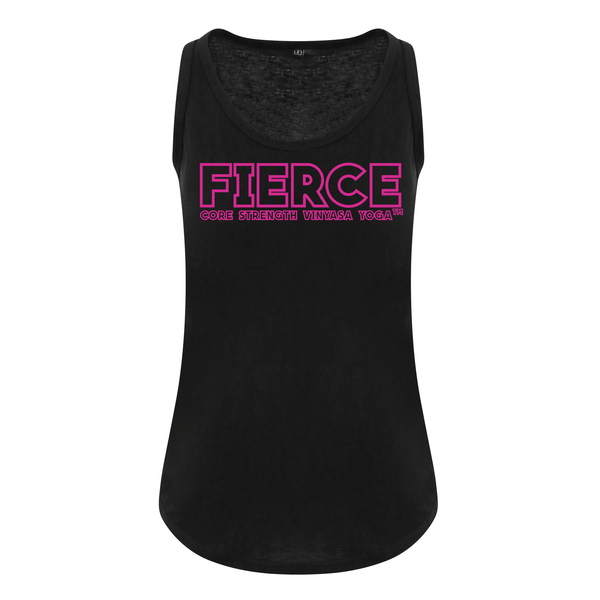 Fierce  - Core Strength Vinyasa Yoga - Ladies Fit Vest