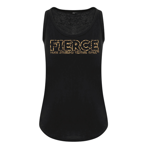 Fierce  - Core Strength Vinyasa Yoga - Ladies Fit Vest