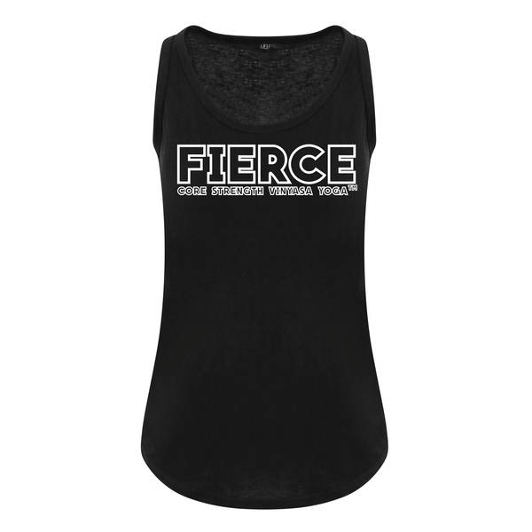 Fierce  - Core Strength Vinyasa Yoga - Ladies Fit Vest