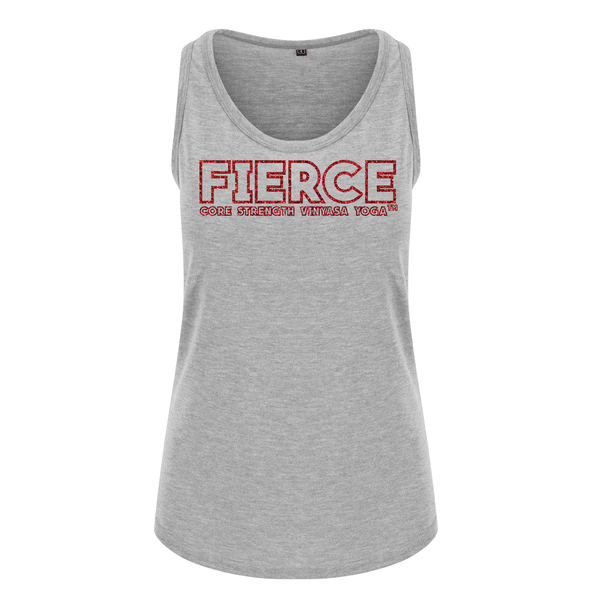 Fierce  - Core Strength Vinyasa Yoga - Ladies Fit Vest