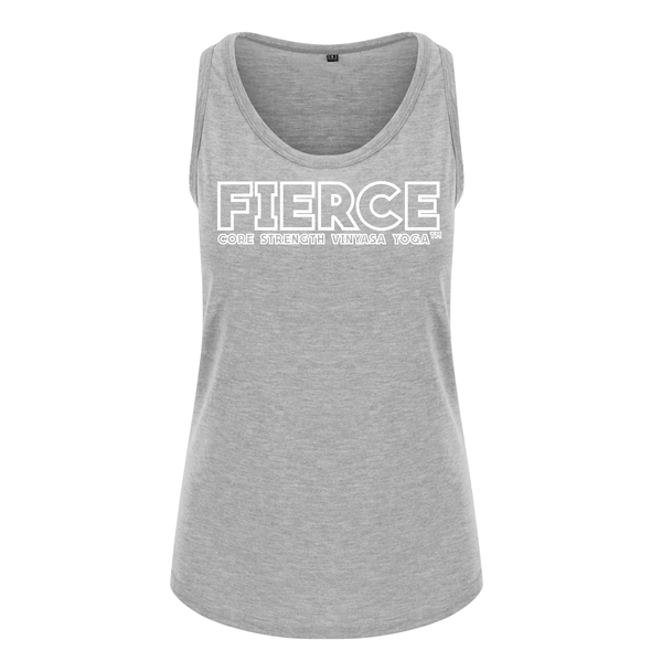 Fierce  - Core Strength Vinyasa Yoga - Ladies Fit Vest