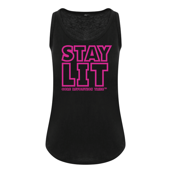 Stay Lit  - Core Revolution Tribe - Ladies Fit Vest