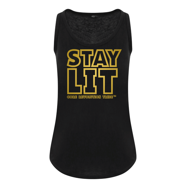 Stay Lit  - Core Revolution Tribe - Ladies Fit Vest