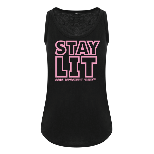 Stay Lit  - Core Revolution Tribe - Ladies Fit Vest