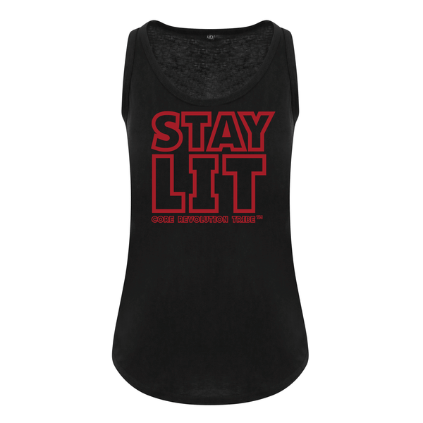 Stay Lit  - Core Revolution Tribe - Ladies Fit Vest