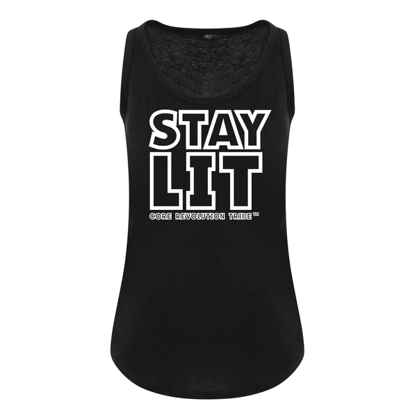 Stay Lit  - Core Revolution Tribe - Ladies Fit Vest