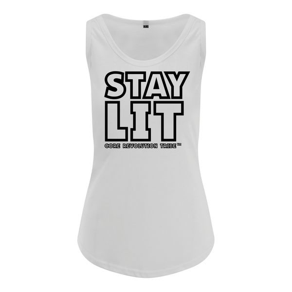 Stay Lit  - Core Revolution Tribe - Ladies Fit Vest