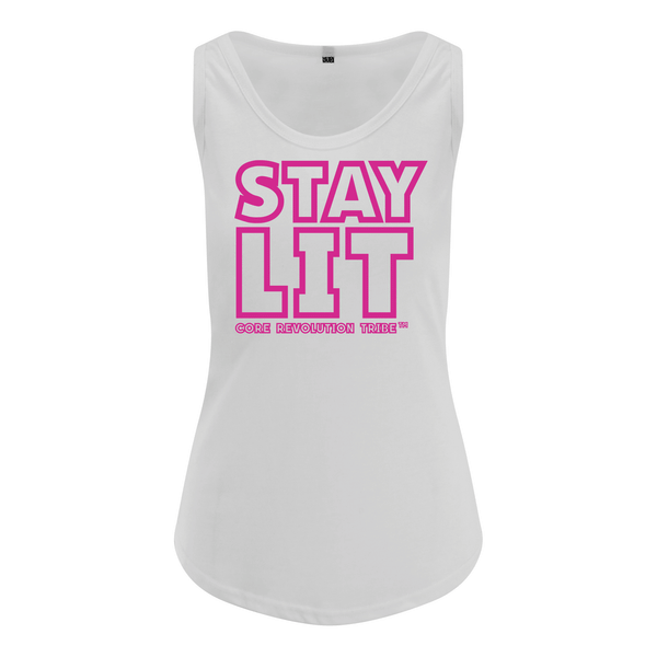 Stay Lit  - Core Revolution Tribe - Ladies Fit Vest