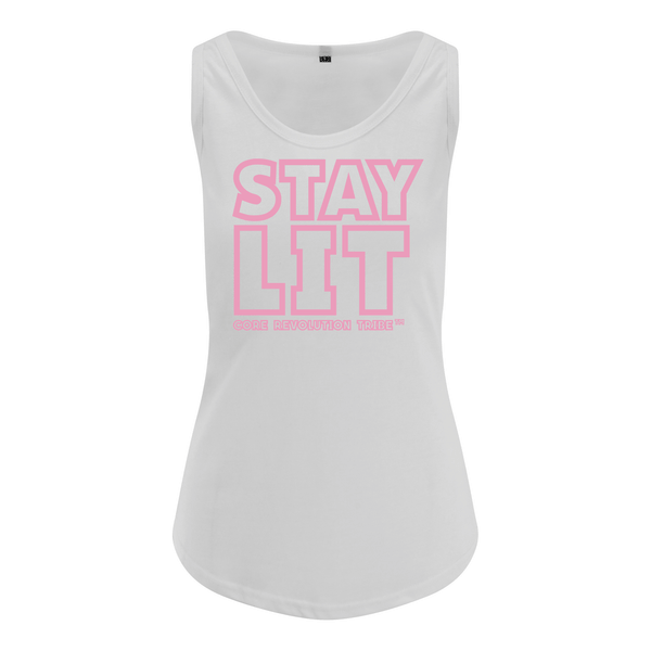 Stay Lit  - Core Revolution Tribe - Ladies Fit Vest